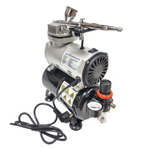 Aerograf z kompresorem 3L zestaw lakierniczy AB-180K AB180K AB 180K zdjęcie nr 10