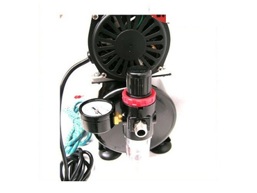 Komplet modelarski kompresor aerograf TG130 TG138 TG-130 TG-138 zdjęcie nr 3