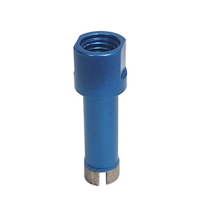 Wiertło diamentowe 14 mm z gwintem M14 niebieskie granitu otwornica koronka kamień zdjęcie nr 2