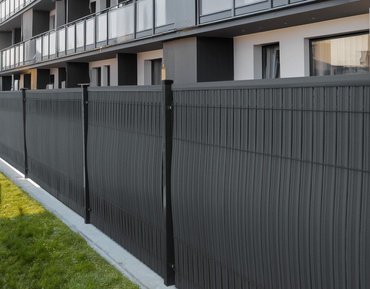 Listwy ogrodzeniowe pionowe wąskie 153x250cm RD05 Antracyt komplet zdjęcie nr 4