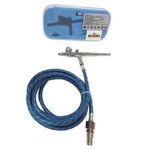 Aerograf z wężem dużego kompresora AB-137 0,3 areograf malarski do malowania zdjęcie nr 5