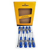 Zestaw wkrętaków, śrubokrętów  8el. śrubokręty Magma