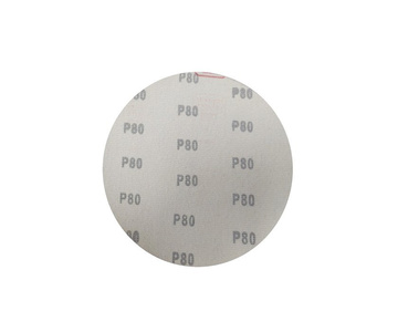 Krążki ścierne 180 mm papier na rzep gr. 80 10 szt ścierny krążek samoprzylepne zdjęcie nr 6