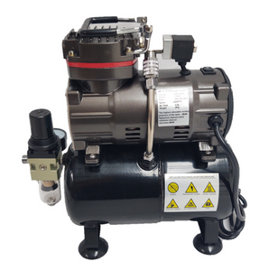 Kompresor z butlą kompresor do aerografu oryginał TC-88T super jakość do aerografii mini Airbrush compressor zdjęcie nr 3