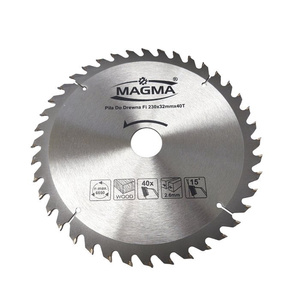 Piła tarcza tarcze do cięcia drewna 230mm 40T z widią 230x32 30/25,4/22,2/20 mm x 40 zębów widiowa Magma 230x32x40t zdjęcie nr 3