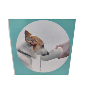 Poidło przenośne dla zwierząt turystyczne Butelka miska na wodę przenośna turystyczna poidło bidon dla psa butelka z miską zdjęcie nr 7