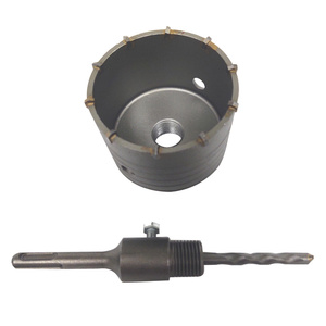 Otwornica do betonu 85mm przejście adapter sds+ plus frez przejścia adapter 450mm SDS MAX zdjęcie nr 7