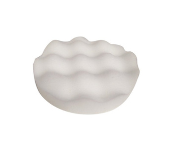 Gąbka polerska tarcze 125 125x45 biała falowana zdjęcie nr 3