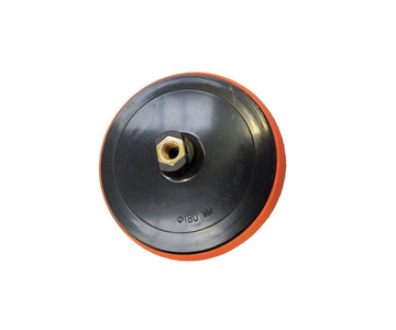 Dysk szlifierski na rzep 180 mm M14 do szlifierki wiertarki z gąbką czepny backing backer pad disc rotoszlif 180mm zdjęcie nr 6