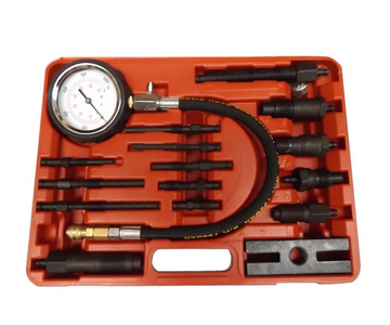 Zestaw do sprawdzania kompresji diesel tester TU15b ciśnienia miernik sprężania czarna walizka zestaw do sprawdzania kompresji 10452 1011G FT439 TU-15B zdjęcie nr 6