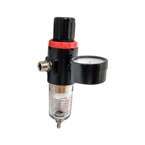 Reduktor z odwadniaczem filtr cisnienia odwadniacz zespół uzdatniania powietrza blok powietrzny 1/4" AFR-2000 separator zdjęcie nr 9