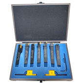 Noże tokarskie 8mm 7el zestaw nóż tokarka komplet płytka wymienna