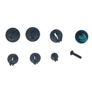 Spinki kołki klipsy samochodowe do tapicerki auta 655 ele zestaw + ściągacz 010368NB zdjęcie nr 17