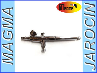 Aerograf - profesjonalny zestaw 6 szt aerografy zestaw aerografów do aerografii MAGMA AB-216 zdjęcie nr 3