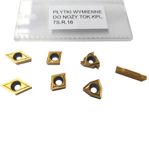 Płytki wymienne do noży tokarskich 16mm kpl 7 s zestaw płytek zdjęcie nr 2