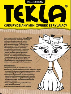 Żwirek kukurydziany zbrylający dla kota – Tekla 15 KG Ściółka do kuwety zdjęcie nr 2