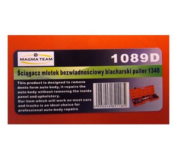 Ściągacz młotek bezwładnościowy blacharski puller 1340 1089D 10lbs 13szt zdjęcie nr 2