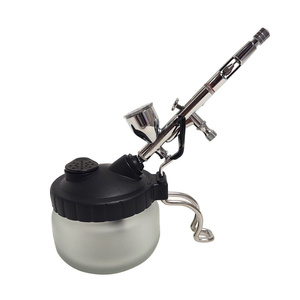 Słoik do czyszczenia pistoletu zbiornik czyszczący stojak 502 AH-502 stacja zdjęcie nr 9