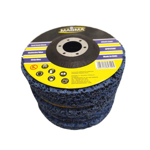 Dysk krążek tarcza 125 do usuwania rdzy farby włosy murzyna włóknina niebieska tarcza do szlifowania metalu 125mm tarcze Krążek z nylonu ściernego 125x22mm do czyszczenia zgrubnego zdjęcie nr 10