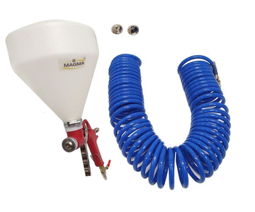 Pistolet do tynkowania malowania tynku 6L plastikowy + wąż 20m zdjęcie nr 5