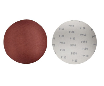 Krążki ścierne 225mm papier na rzep gr. 150 100szt ścierny krążek samoprzylepne styropianu zdjęcie nr 3