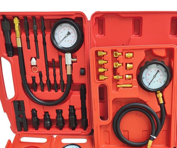 Tester sprężania do silników diesel TU-15A + oleju TU-11 + wakuometr TU-1+Tester sprężania benzyna G324 DIESEL ENGINE AUTO CAR COMPRESSION CYLINDER zdjęcie nr 15
