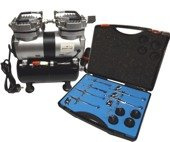 Zestaw 6 aerografów TG612 + kompresor z butlą 30T TG-612