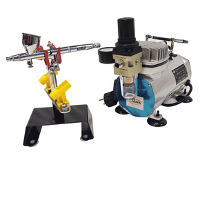 Aerograf AB180 + Stojak + Kompresor TC-20C 4bar do aerografi sprężarka AB-180 zdjęcie nr 2