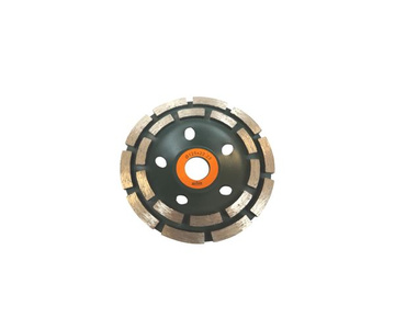 Tarcza diamentowa segmentowa garnkowa 125x22,23 zielona profesjonalna PROFI MCWD125P Magma głowica do szlifowania betonu podwójny segment zdjęcie nr 8