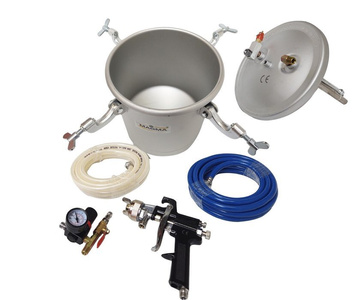 Agregat malarski PT8 pistolet zbiornik ciśnieniowy 8L PT-8 PT-08 zdjęcie nr 5