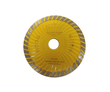 Tarcza diamentowa do kamienia turbo 125 x 10 x 22,2 mm MTW125 granitu MTW 125x22,2 125 x 22,2 125x22,2mm zdjęcie nr 1