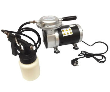 Kompresor TC-09 + pistolet lakierniczy membranowy TC-09K zdjęcie nr 2