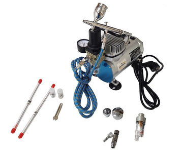 Aerograf AB-186K kompresor zestaw lakierniczy 186K AB186K zdjęcie nr 2