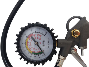 Pistolet do pompowania kół opon 16 bar z manometrem TG-1 TG1 zdjęcie nr 6