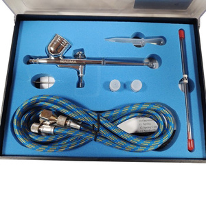 Zestaw do aerografi kompresor TC20 bez butli + AB-130K + AB-138 + Stojak + Zbiornik 502 + Szczoteczki 505 zdjęcie nr 14