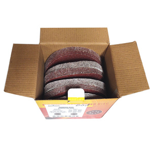 Krążki ścierne 180 mm papier na rzep gr. 120 10 szt ścierny krążek samoprzylepne zdjęcie nr 6