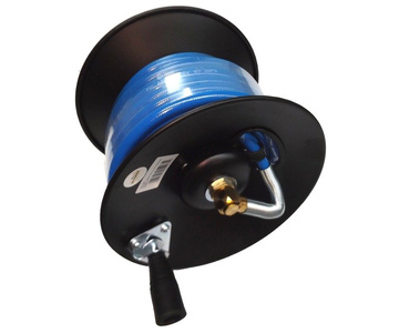 Zwijadło ręczne + Przewód pneumatyczny bęben 15m AHR4001 zwijak wąż Magma na bębnie zdjęcie nr 5