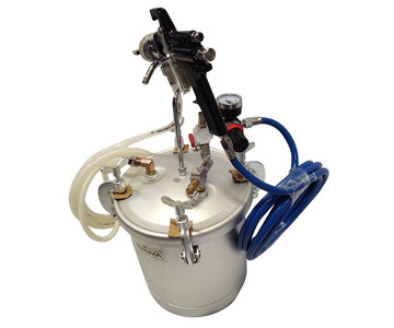 Agregat malarski PT8 pistolet zbiornik ciśnieniowy 8L PT-8 PT-08 zdjęcie nr 7