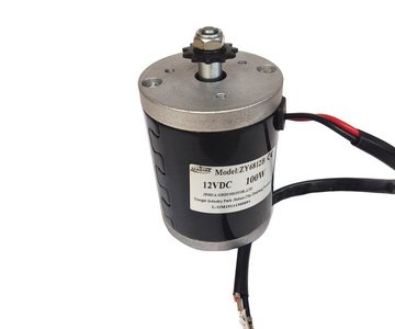 Silnik elektryczny 12V 100W 6812 z zębatką zdjęcie nr 9