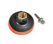 Dysk szlifierski na rzep 75 mm gwint m14 do szlifierki wiertarki z gąbką czepny backing backer pad disc rotoszlif