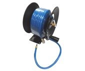 Zwijadło ręczne + Przewód pneumatyczny bęben 15m  AHR4001 zwijak wąż Magma na bębnie