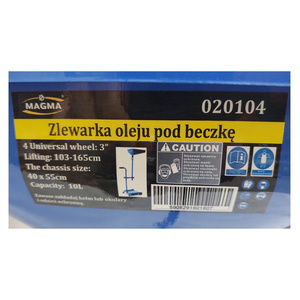 Zlewarka oleju pod beczkę 020104NB zdjęcie nr 3