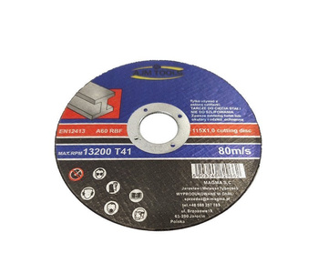 Tarcza do cięcia stali metalu 115x1,0 tarcze 115mm 50 sztuk AJM TOOLS zdjęcie nr 2