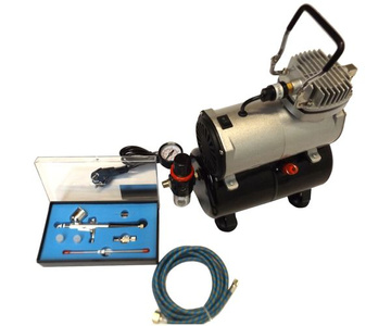 Aerograf TG130S z kompresorem zestaw modelarski 3L TG-130S zdjęcie nr 5