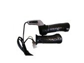 Manetka z osłonką z diodami  manetka uniwersalna na napięcie  24V rączka gazu do skutera diody