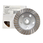 Tarcza diamentowa garnkowa 125x22,2 turbo SCWTP125 Silver diament 6mm Magma