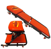 Leżanka regulowana wózek warsztatowy 2w1 M10004 024DA