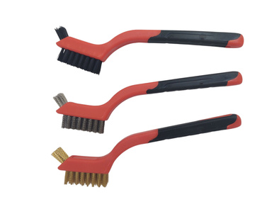 Zestaw 3 sztuk szczotek ręcznych z końcówkami dodatkowymi CRJSPCP zdjęcie nr 2