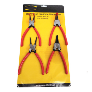Zestaw szczypce Segera 6" 4el i pierścienie zewnętrzne Seger'a 300el zdjęcie nr 6