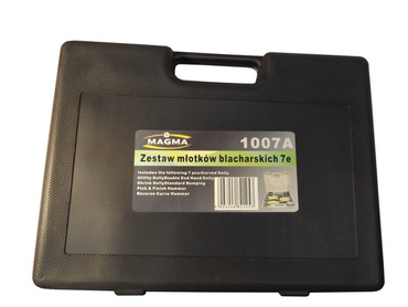 Młotki blacharskie kowadełka zestaw blacharski 7el młotek młotków kowadło 1007F 7PCS Professional Sheet Metal Hammer Set zestaw blacharski 02640   zdjęcie nr 10